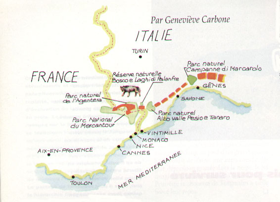 Le parc du Mercantour